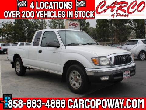 2003 Toyota Tacoma for sale at CARCO OF POWAY in Poway CA