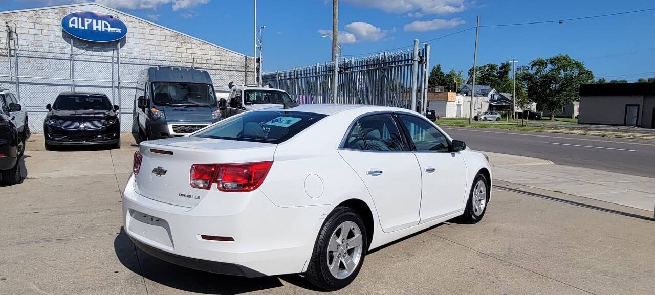 2015 Chevrolet Malibu for sale at Alpha Auto Sales in Detroit, MI