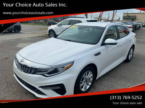 2019 Kia Optima for sale at Your Choice Auto Sales Inc. in Dearborn MI