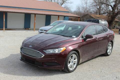 2018 Ford Fusion for sale at Bailey & Sons Motor Co in Lyndon KS
