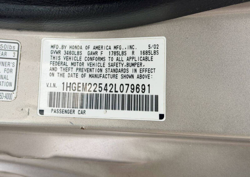 2002 Honda Civic LX