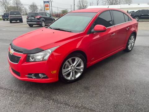 2014 Chevrolet Cruze for sale at Wildfire Motors in Richmond IN