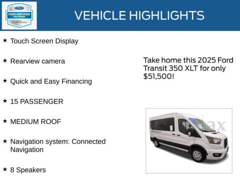 2025 Ford Transit 350 XLT