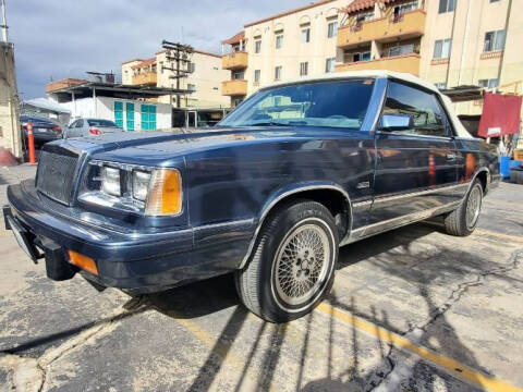 1986 Chrysler Le Baron