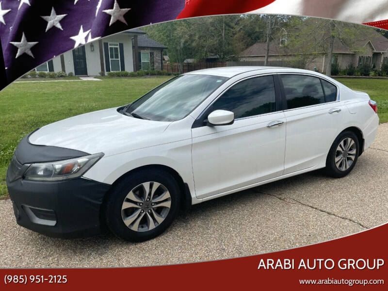 2014 Honda Accord for sale at Arabi Auto Group in Lacombe LA