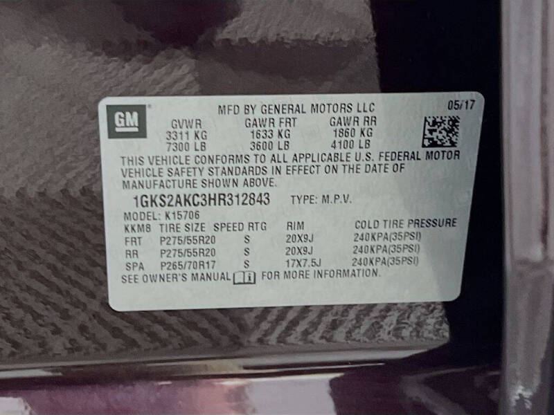 2017 GMC Yukon SLE