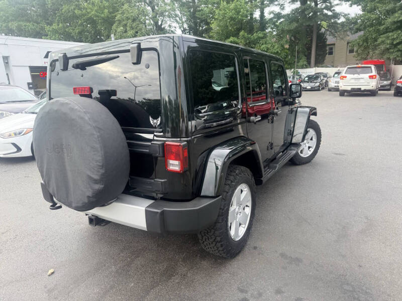 2012 Jeep Wrangler Unlimited Sahara