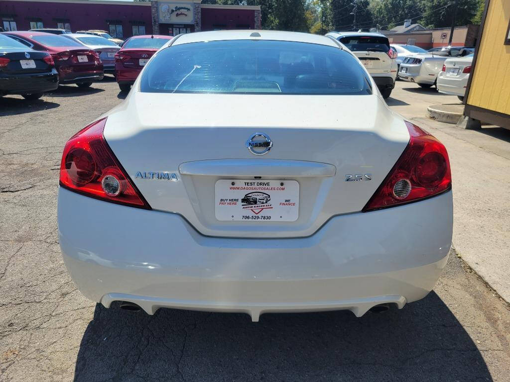 2012 Nissan Altima for sale at DAGO'S AUTO SALES LLC in Dalton, GA