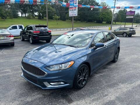 2018 Ford Fusion for sale at Car Factory of Latrobe in Latrobe PA