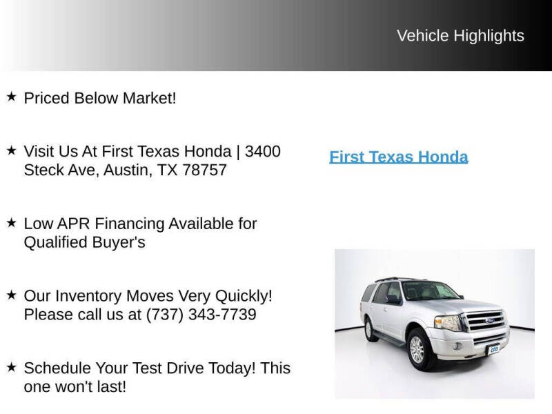 2013 Ford Expedition XLT