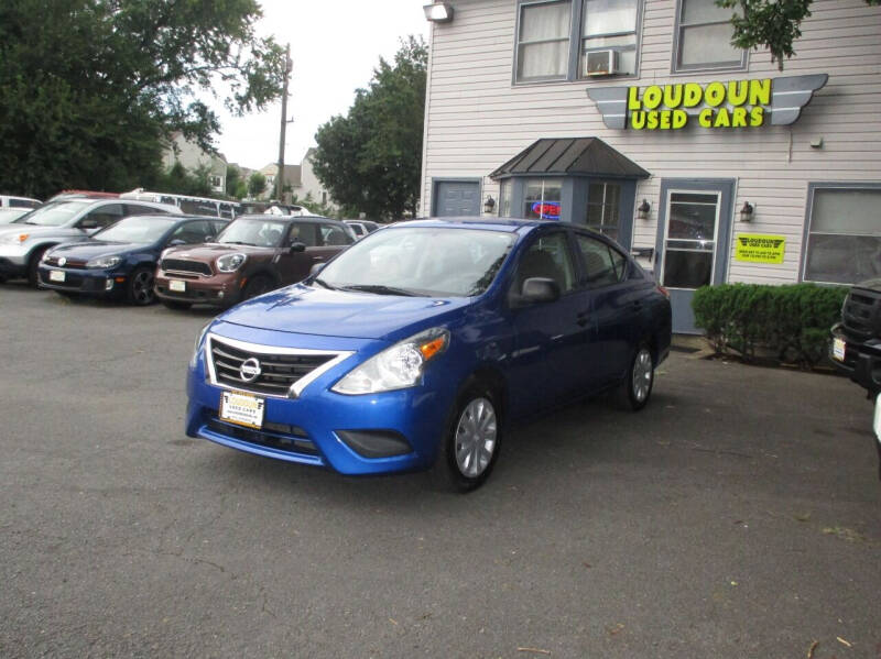 2015 Nissan Versa for sale at Loudoun Used Cars in Leesburg VA