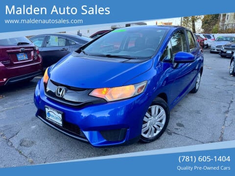 2017 Honda Fit for sale at Malden Auto Sales in Malden MA