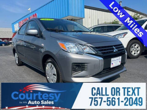 2021 Mitsubishi Mirage G4 for sale at Courtesy Auto Sales in Chesapeake VA