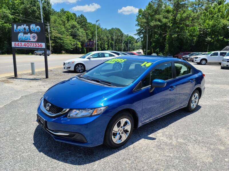 2014 Honda Civic for sale at Let's Go Auto in Florence SC