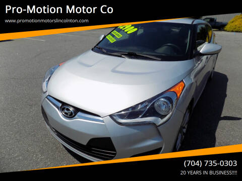 2016 Hyundai Veloster for sale at Pro-Motion Motor Co in Lincolnton NC