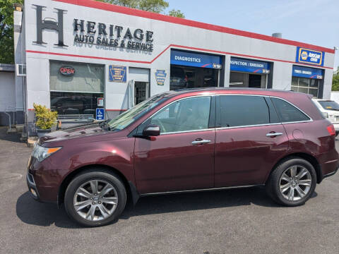 2012 Acura MDX for sale at Heritage Auto Sales in Reading PA