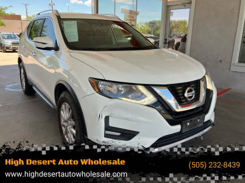 2017 Nissan Rogue for sale at High Desert Auto Wholesale in Albuquerque NM