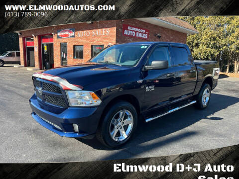 2017 RAM 1500 for sale at Elmwood D+J Auto Sales in Agawam MA