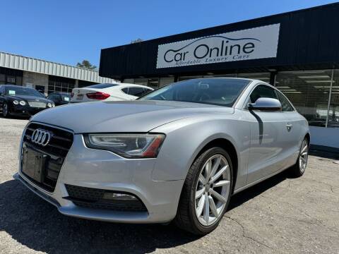 2015 Audi A5 for sale at Car Online in Roswell GA