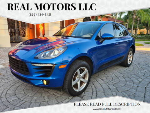 2017 Porsche Macan for sale at Real Motors LLC in Clearwater FL