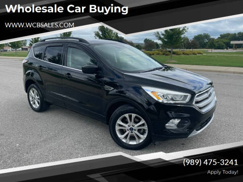 2017 Ford Escape for sale at Wholesale Car Buying in Saginaw MI