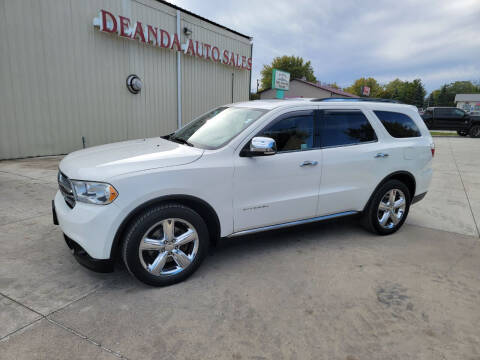 2012 Dodge Durango for sale at De Anda Auto Sales in Storm Lake IA
