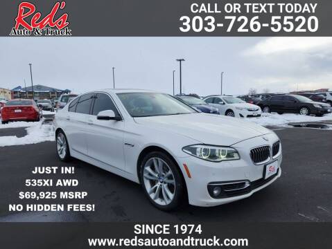 2014 BMW 5 Series for sale at Red's Auto and Truck in Longmont CO