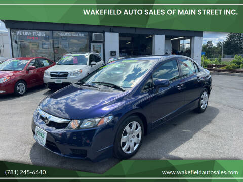 2011 Honda Civic for sale at Wakefield Auto Sales of Main Street Inc. in Wakefield MA