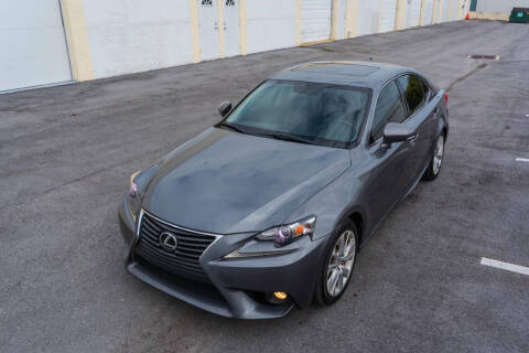 2014 Lexus IS 250 for sale at Wholesale Motors of Florida LLC in Boca Raton FL