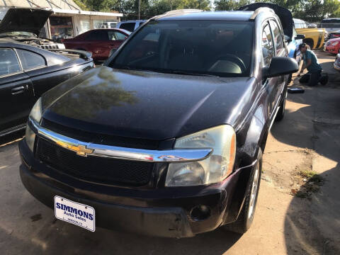 2007 Chevrolet Equinox for sale at Simmons Auto Sales in Denison TX