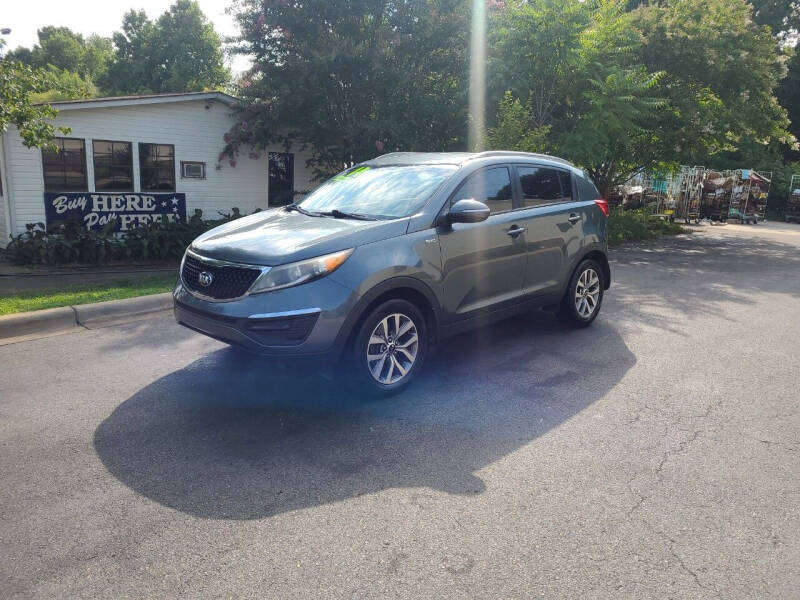 2014 Kia Sportage for sale at TR MOTORS in Gastonia NC