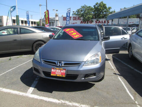 2007 Honda Accord for sale at Best Deal Auto Sales in Stockton CA