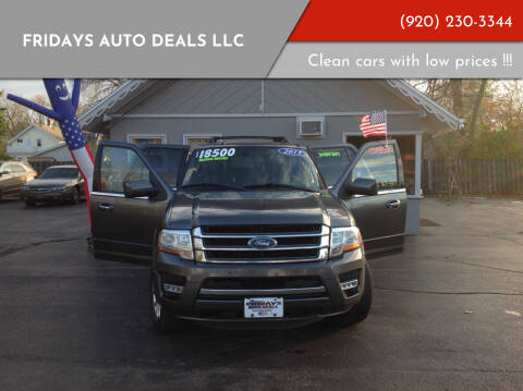 2015 Ford Expedition for sale at Fridays Auto Deals LLC in Oshkosh WI