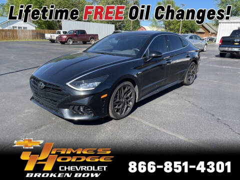 2022 Hyundai Sonata for sale at James Hodge Chevrolet of Broken Bow in Broken Bow OK