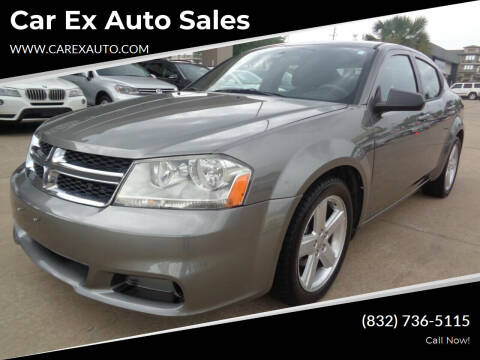 2013 Dodge Avenger for sale at Car Ex Auto Sales in Houston TX