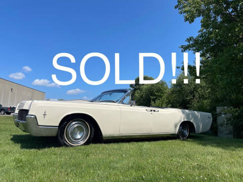 1966 Lincoln Continental for sale at Classic Auto Haus in Geneva IL