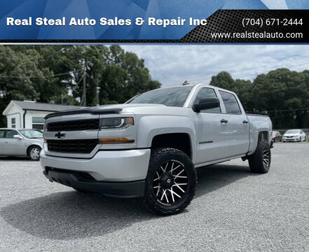 2018 Chevrolet Silverado 1500 for sale at Real Steal Auto Sales & Repair Inc in Gastonia NC