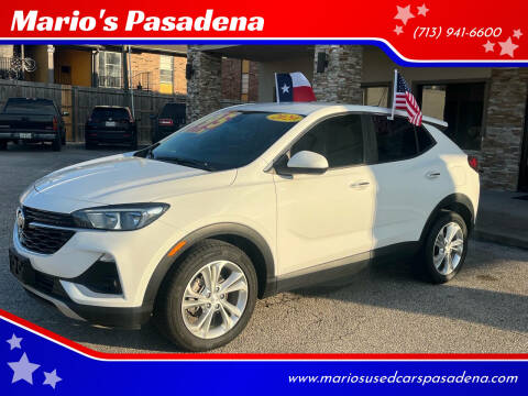 2020 Buick Encore GX for sale at Mario's Pasadena in Pasadena TX