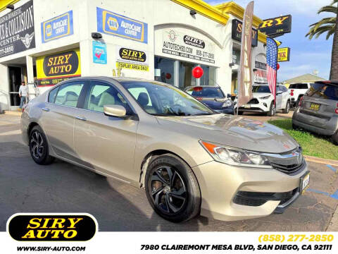 2016 Honda Accord LX