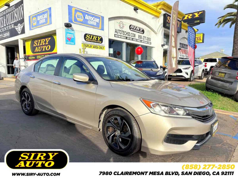 2016 Honda Accord LX