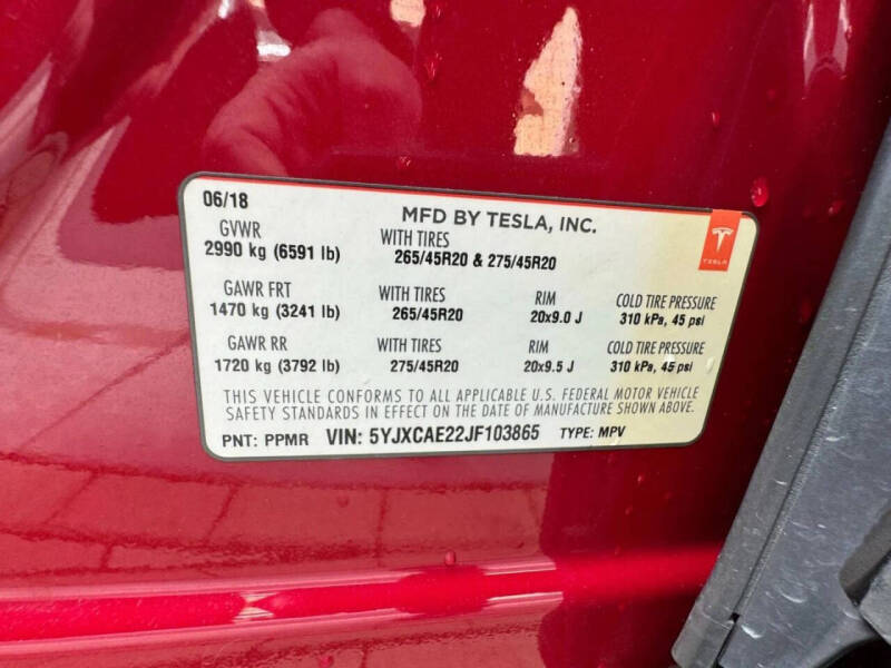 2018 Tesla Model X 75D