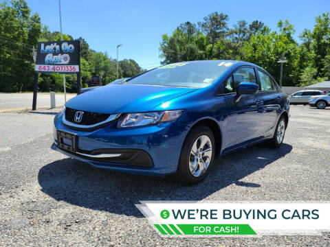 2014 Honda Civic for sale at Let's Go Auto in Florence SC