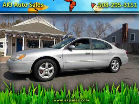 2002 Ford Taurus for sale at AKJ Auto Sales in West Wareham MA