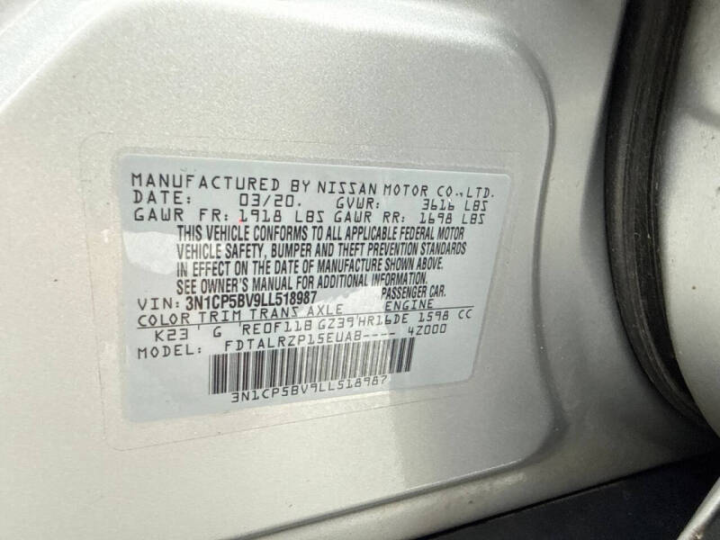 2020 Nissan Kicks S
