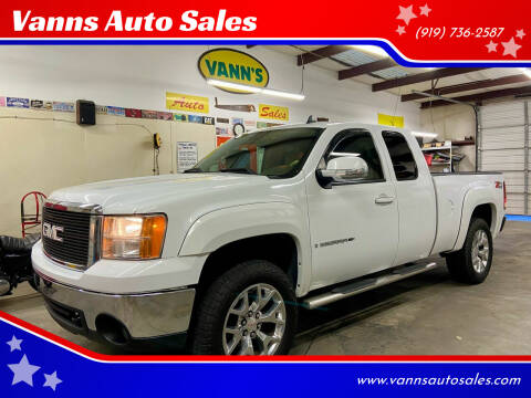 2007 GMC Sierra 1500 for sale at Vanns Auto Sales in Goldsboro NC