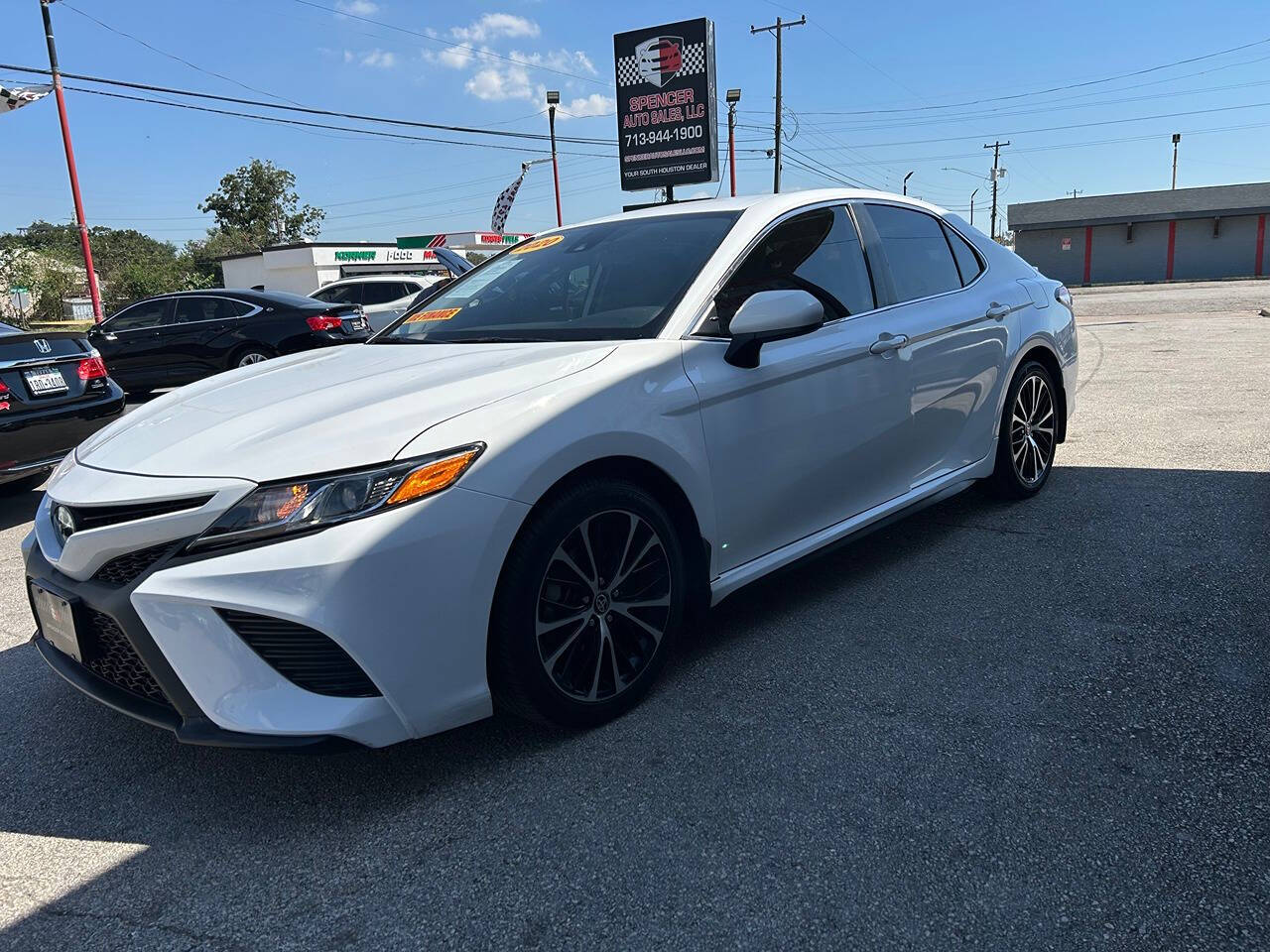 2020 Toyota Camry for sale at SPENCER AUTO SALES in South Houston, TX