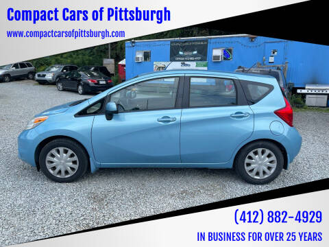 2014 Nissan Versa Note for sale at Compact Cars of Pittsburgh in Pittsburgh PA