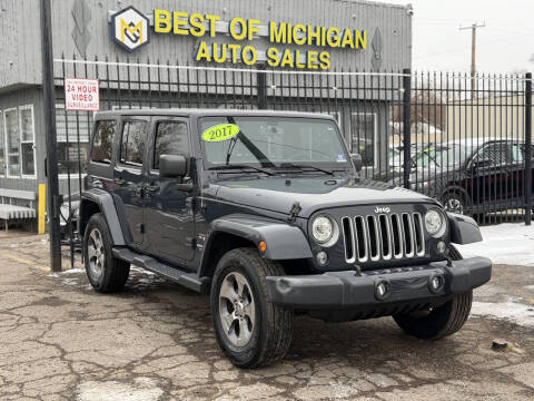 2017 Jeep Wrangler Unlimited Sahara