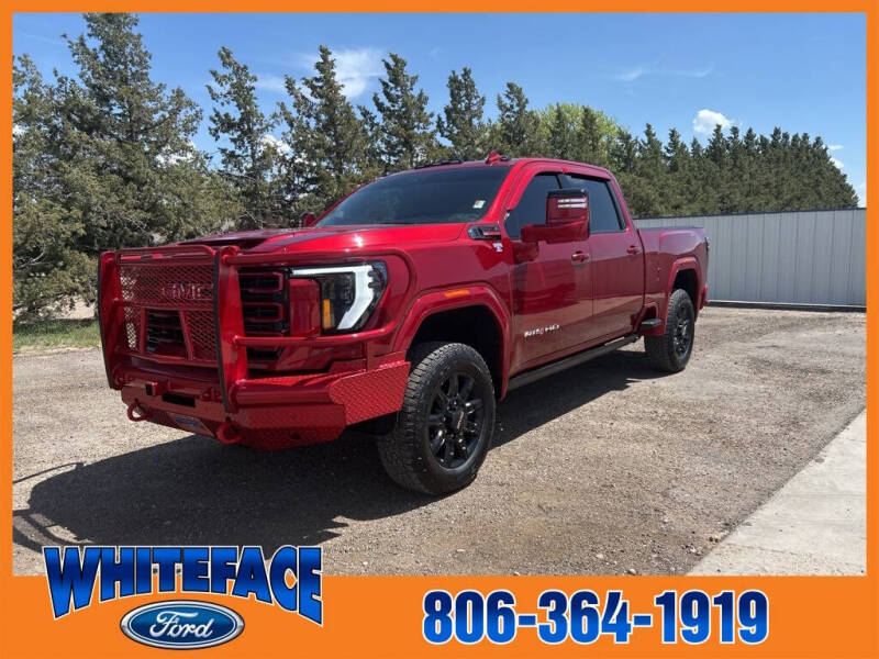 Used 2024 GMC Sierra 2500HD AT4 with VIN 1GT49PEY0RF169122 for sale in Hereford, TX