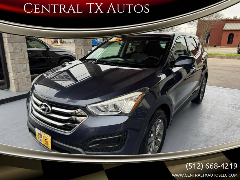 2016 Hyundai Santa Fe Sport for sale at Central TX Autos in Lockhart TX